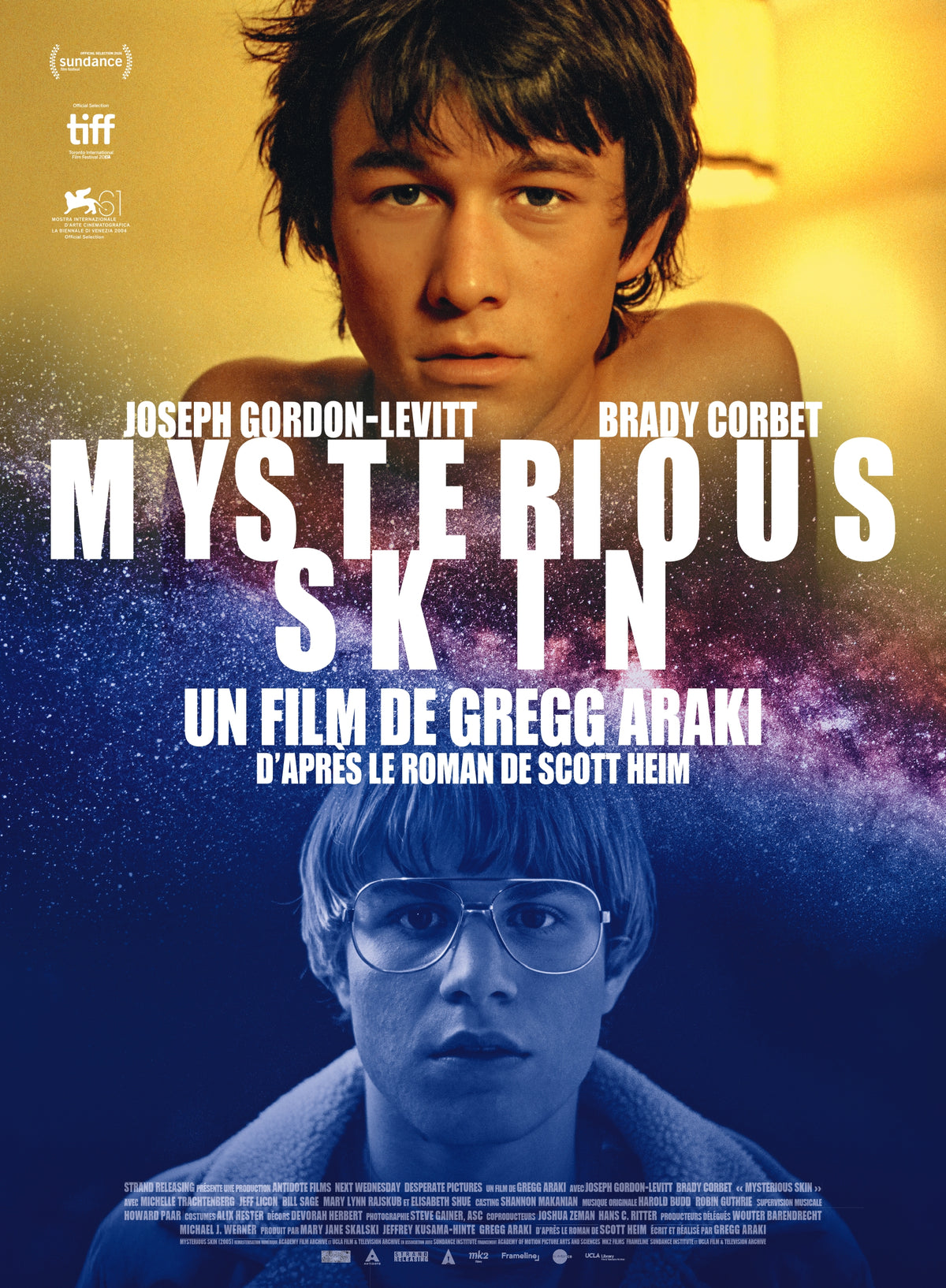 MYSTERIOUS SKIN - Affiche officielle de la nouvelle restauration